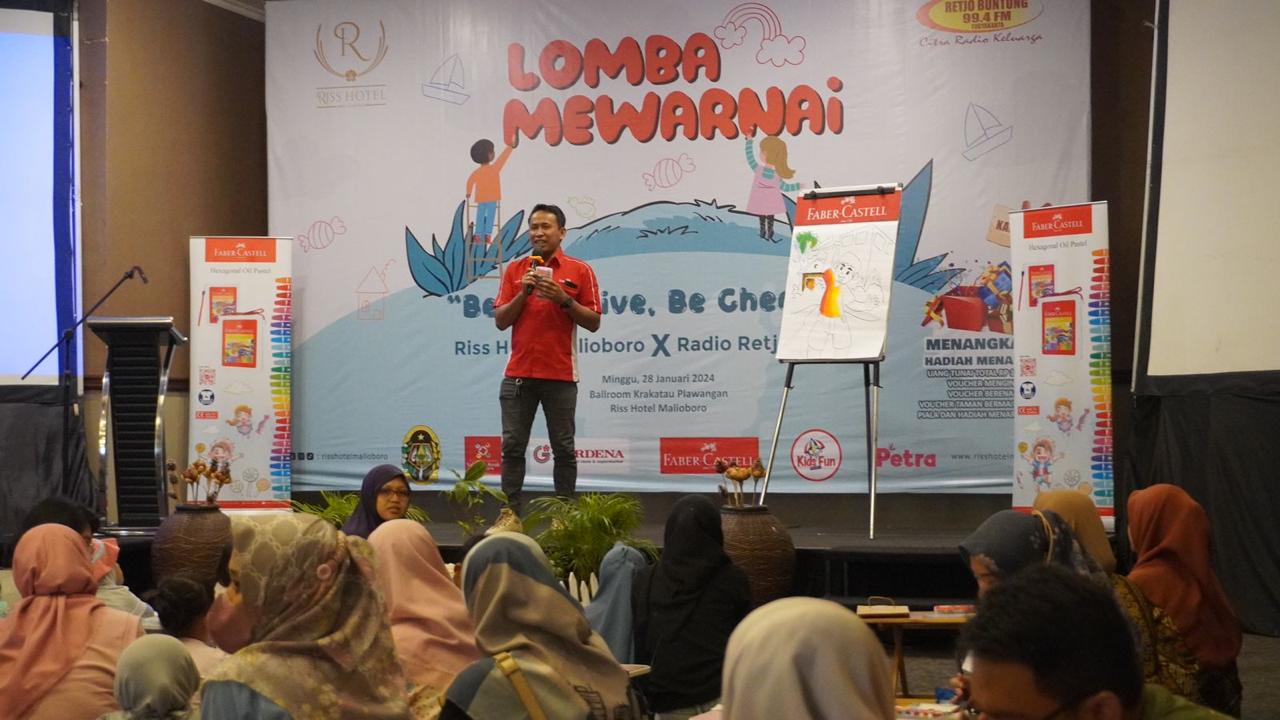 Lomba Mewarnai kategori TK se-DI Yogyakarta oleh Riss Hotel Malioboro dan Radio Retjo Buntung