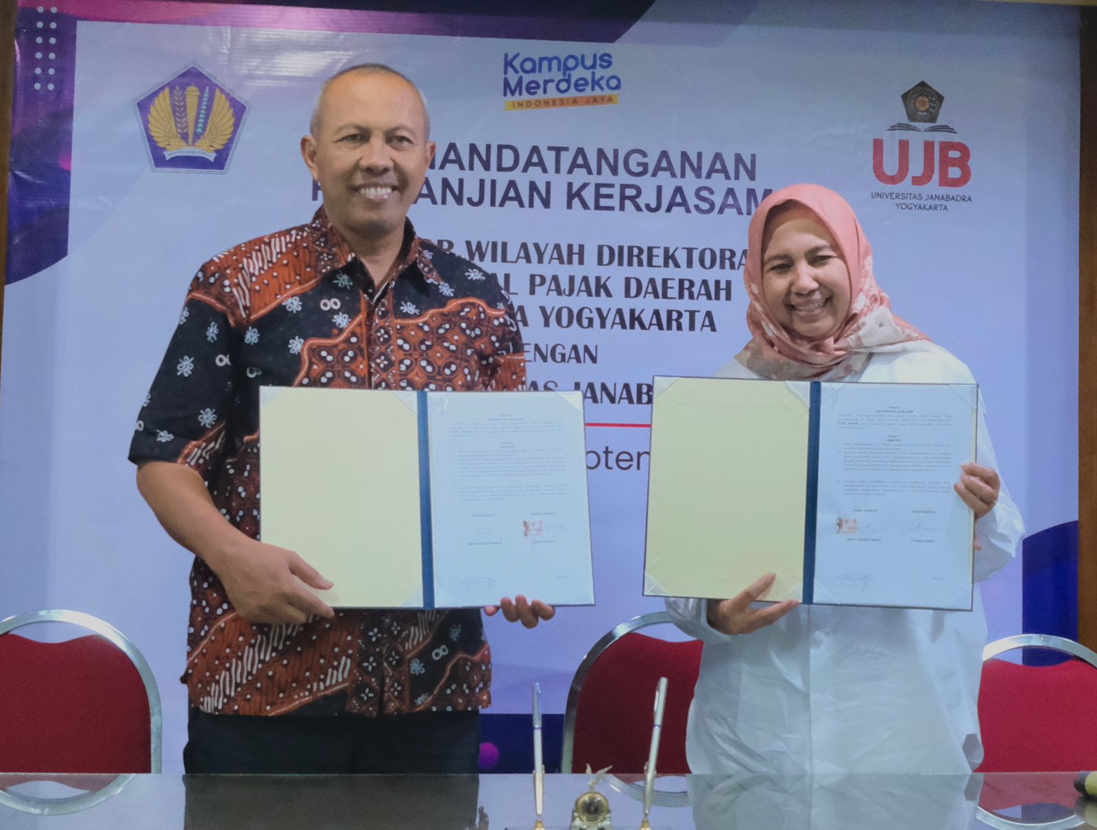 Ikuti Program Renjani, Rektor UJB Perpanjang  Nota Kesepahaman